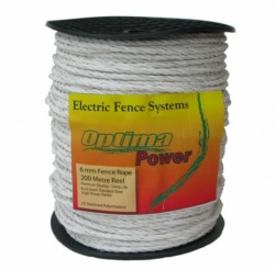 OPTIMA Power Rope - White - Premium, UV Stabalized Rope - with 5 year guarantee